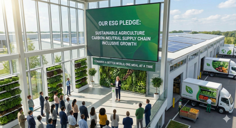 이미지설명 소리글자&nbsp;‘2025 식품산업 ESG 공동실천 선언식’ 에 대해 가상으로 생성된 이미지 예시입니다.&nbsp;