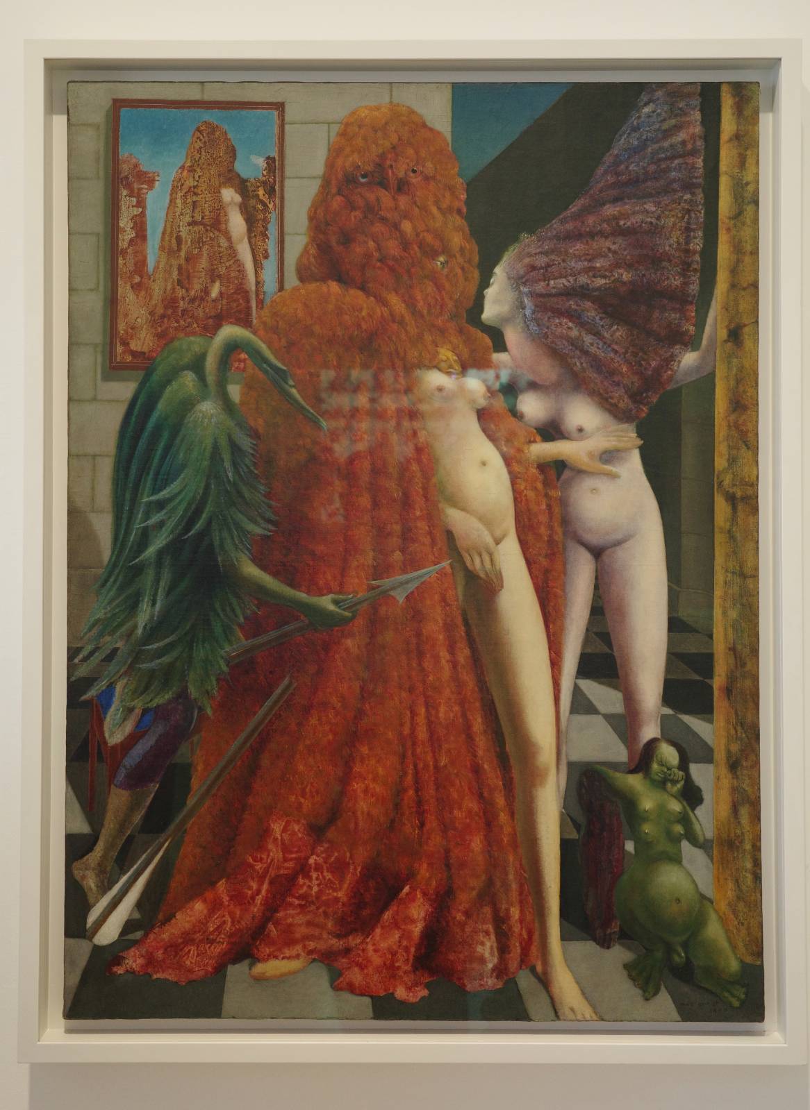 Max Ernst, <신부의 차림새 Attirement of the Bride>, 1940.