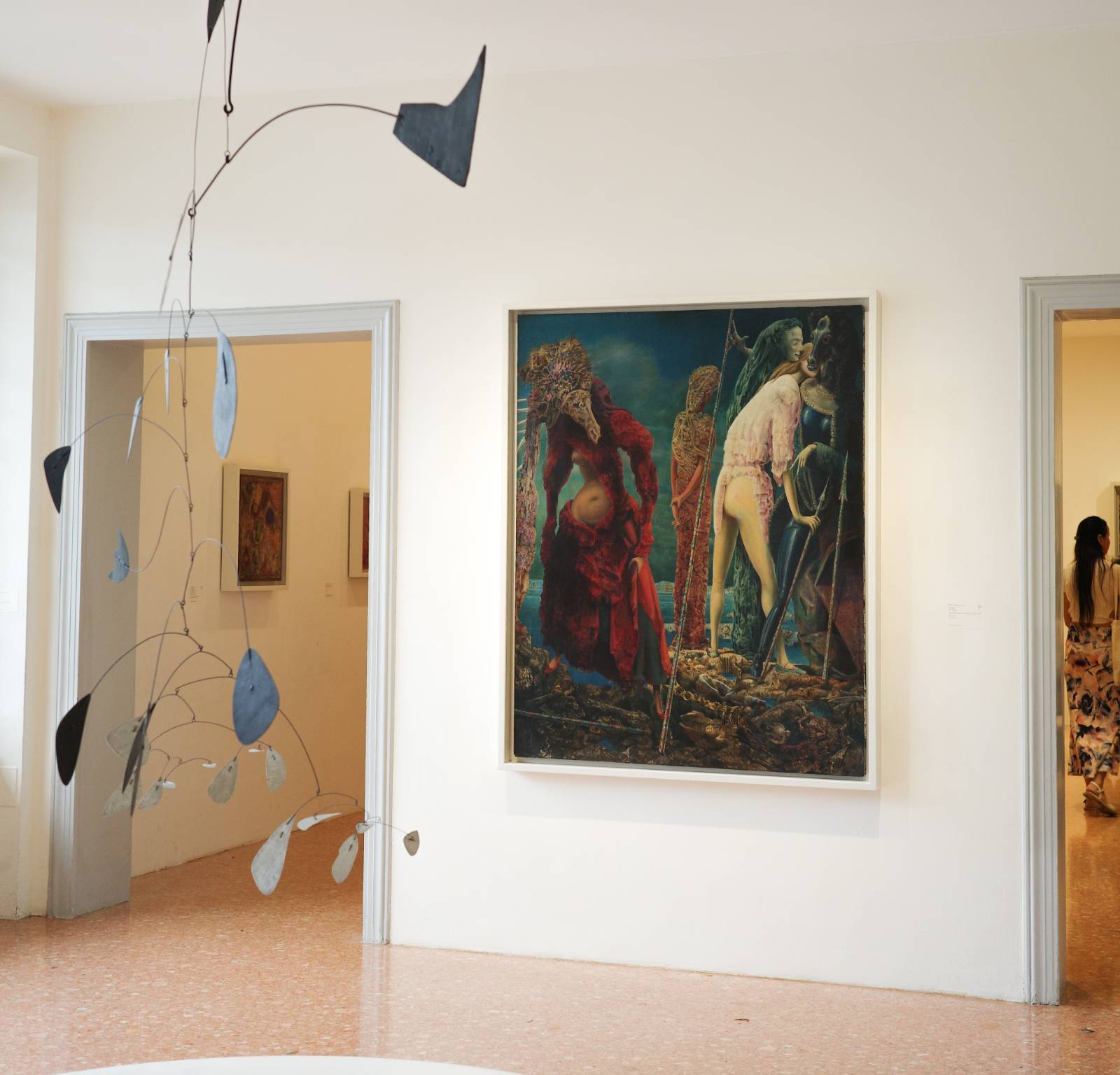 상설전 중앙 홀의 Max Ernst © 온담