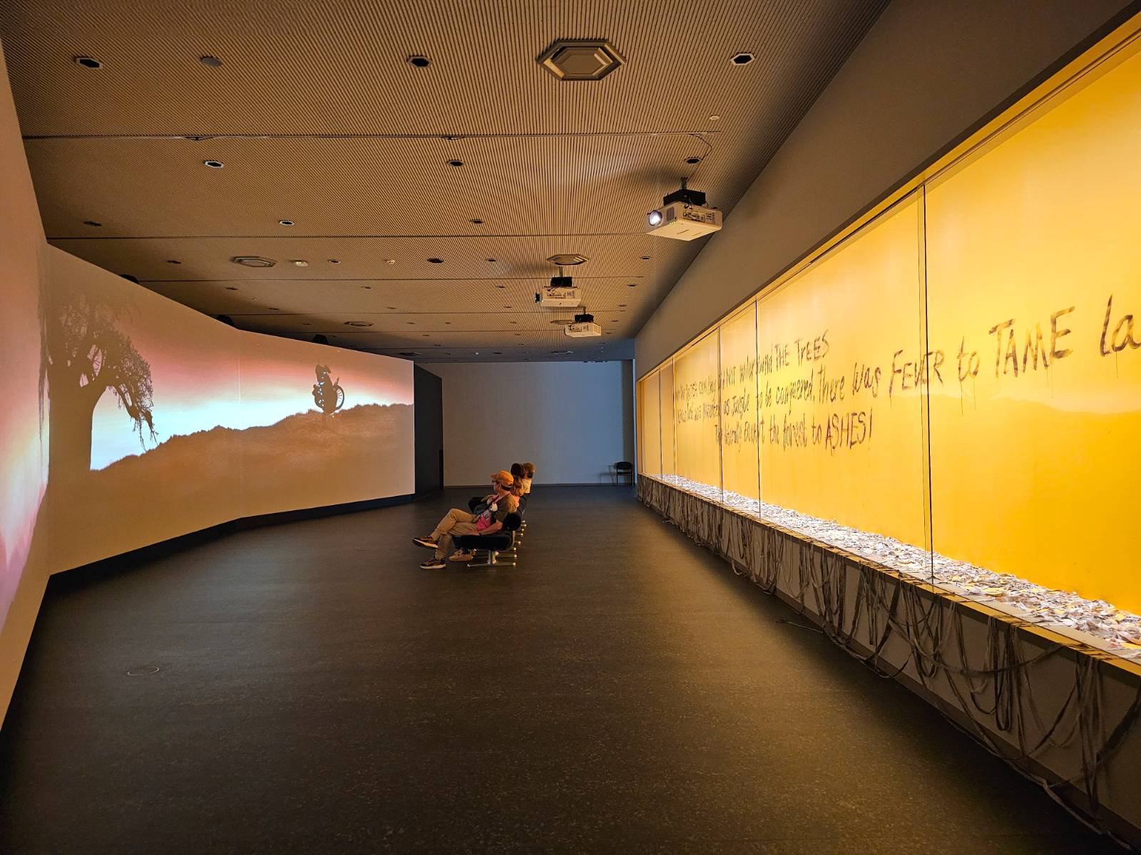 왕게시 무투(Wangechi Mutu), <모든 것을 운반한 끝에>, 2015