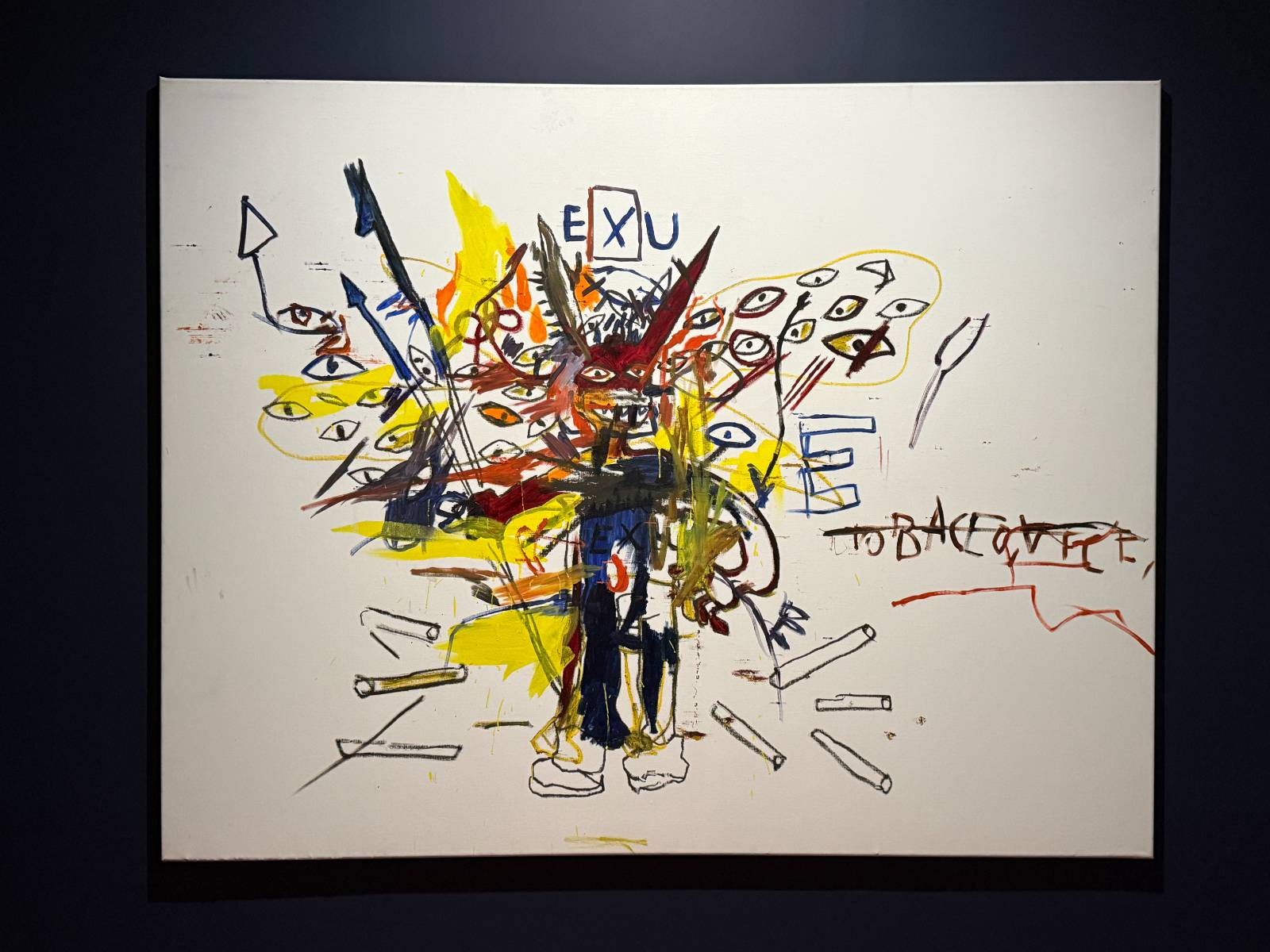 장 미셸 바스키아, <EXU>(1988)