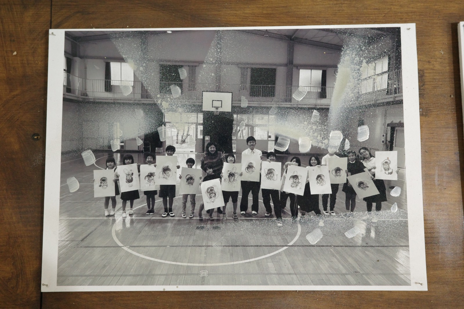 마을 학교 아이들이 직접 그린 자화상 프로젝트 © Dana