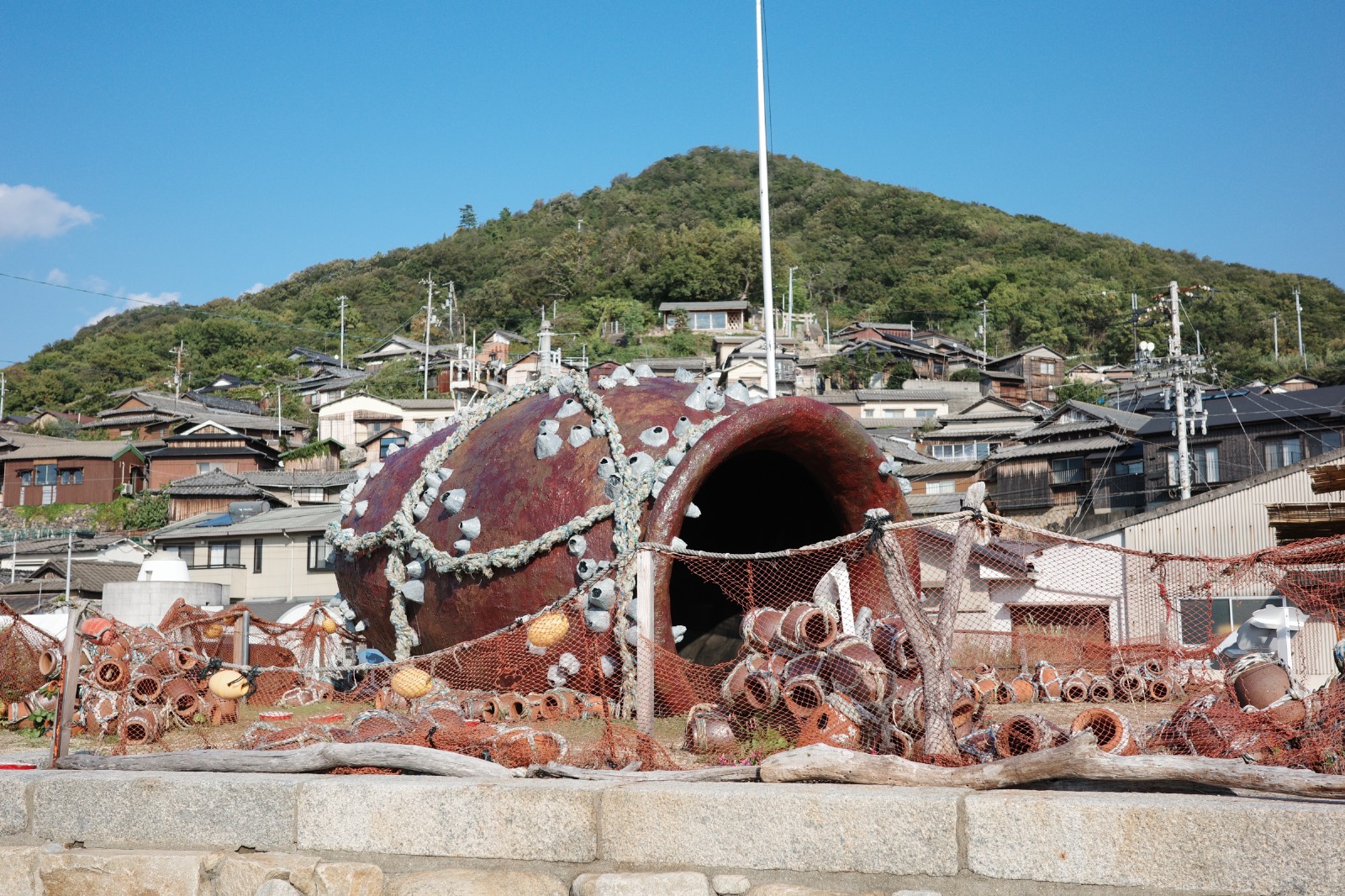 TEAM OGI - 마을사람들이 만든 문어 통발 놀이터 © Dana