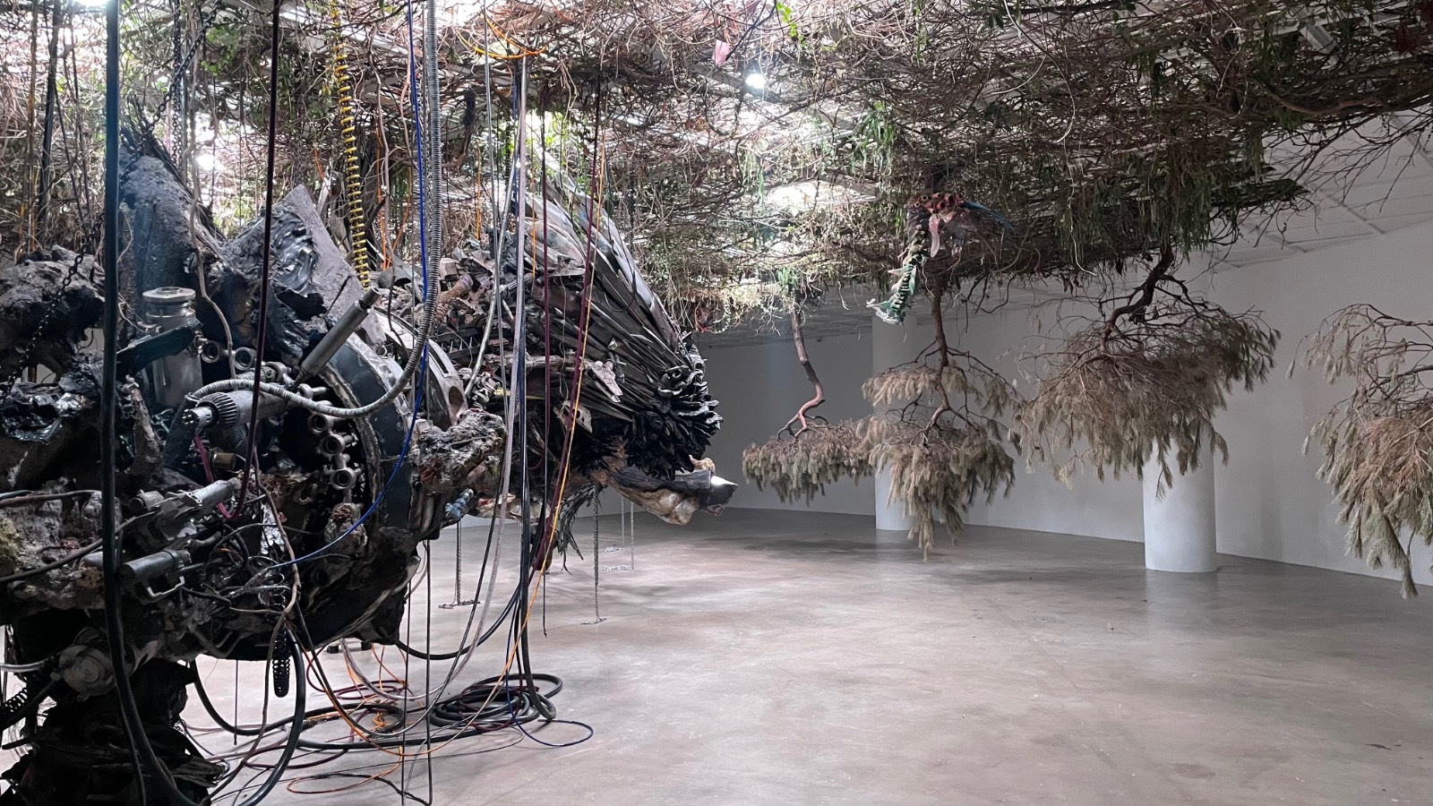 『아드리안 비야르 로하스: 적군의 언어』 전시 일부, ©차영우