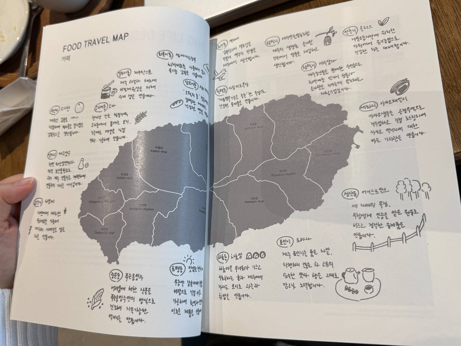 제주 로컬 푸드 생산자 지도