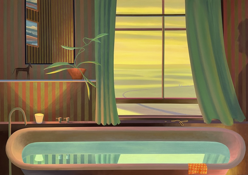 알피 케인, 촛불 아래 목욕, 2022, ©롯데 갤러리