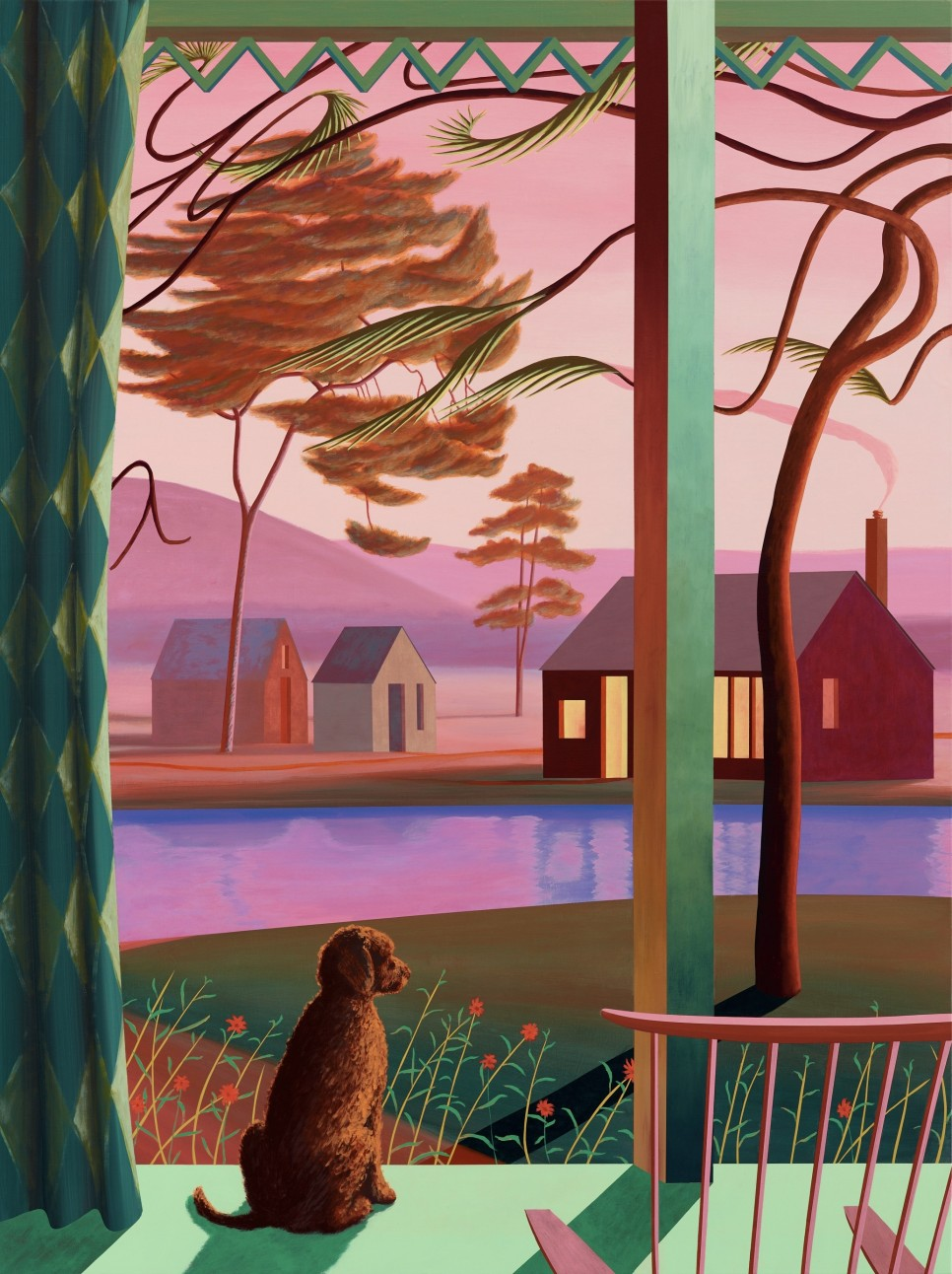 알피 케인, 리버사이드 현관, 2022, 롯데 갤러리