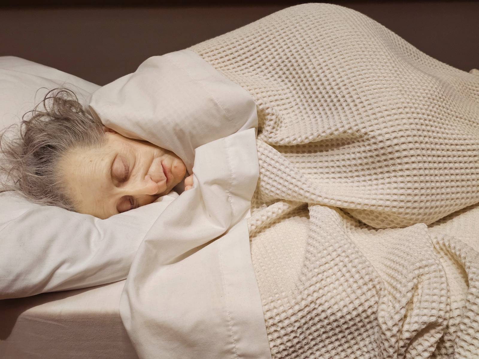 <Old Woman in Bed> 세부, 2000/2002