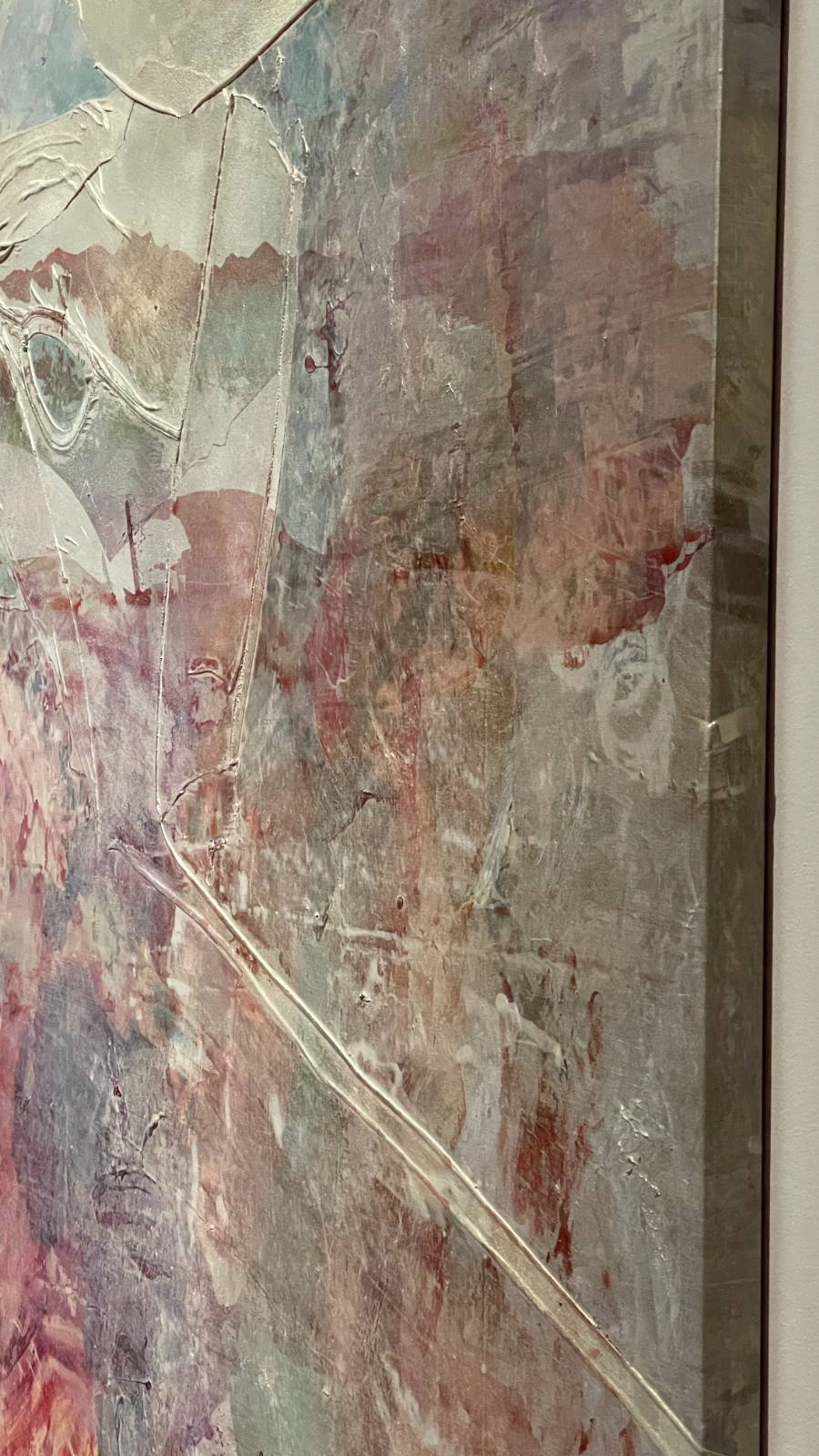 맨디 엘-사예, <화이트 그라운드(사랑 안에서는 모든 것이 정당하다)>, 부분, 2023. ©차영우