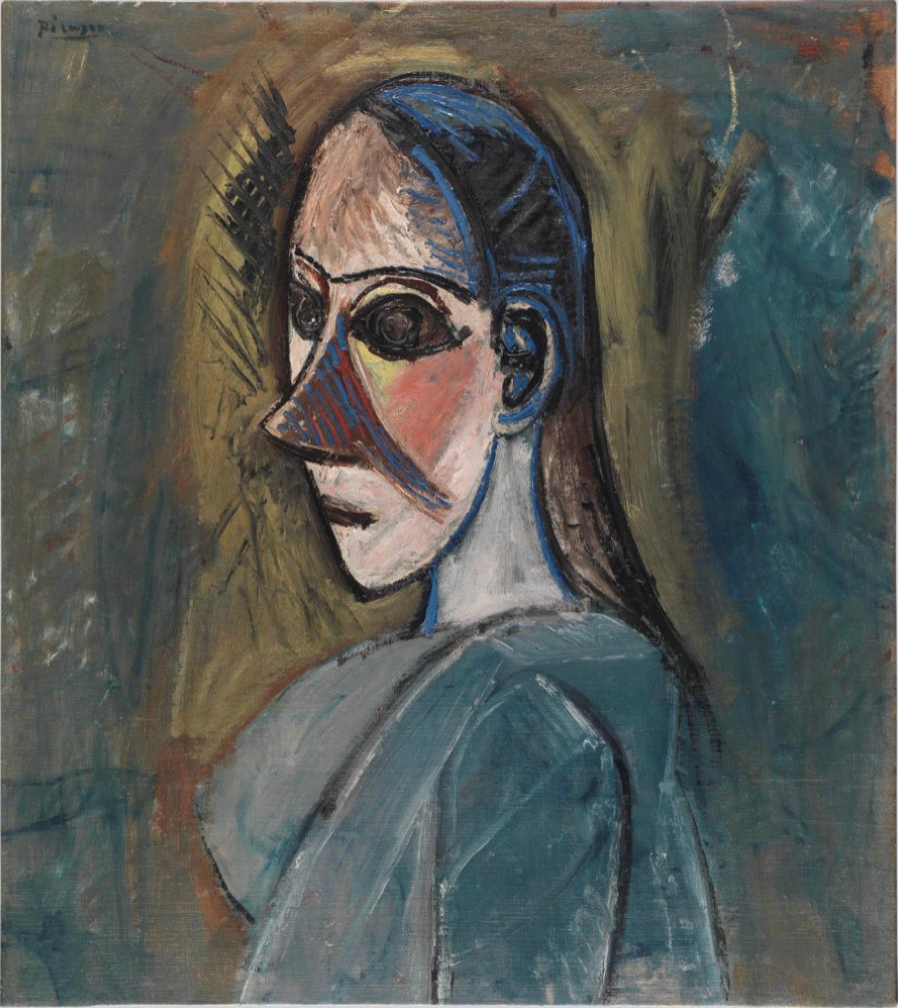 파블로 피카소 <여인의 흉상> © Succession Picasso © Centre Pompidou, MNAM-CCI/Philippe Migeat/Dist. GrandPalaisRmn