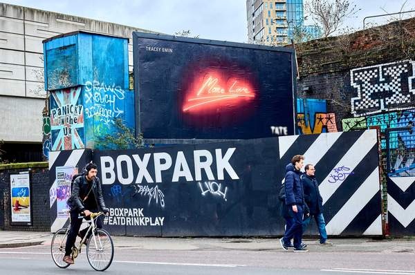 Tracey Emin <A Second Life billboard> Shoreditch February 2026
©Tate and Jack Arts