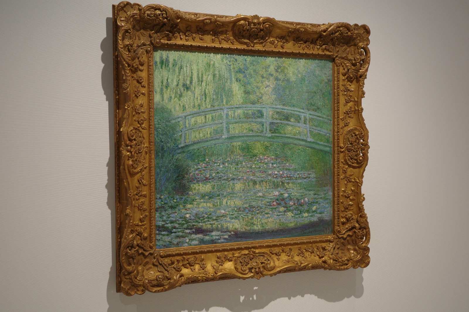 클로드 모네, 《수련 연못》(1899), Photo by Dana