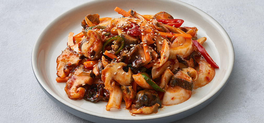 참소라 무침, 출처=컬리