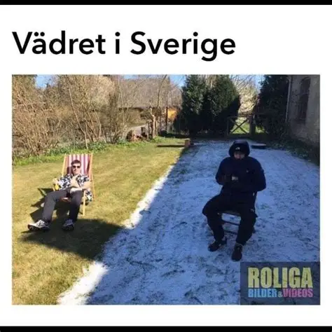 스웨덴 날씨란...