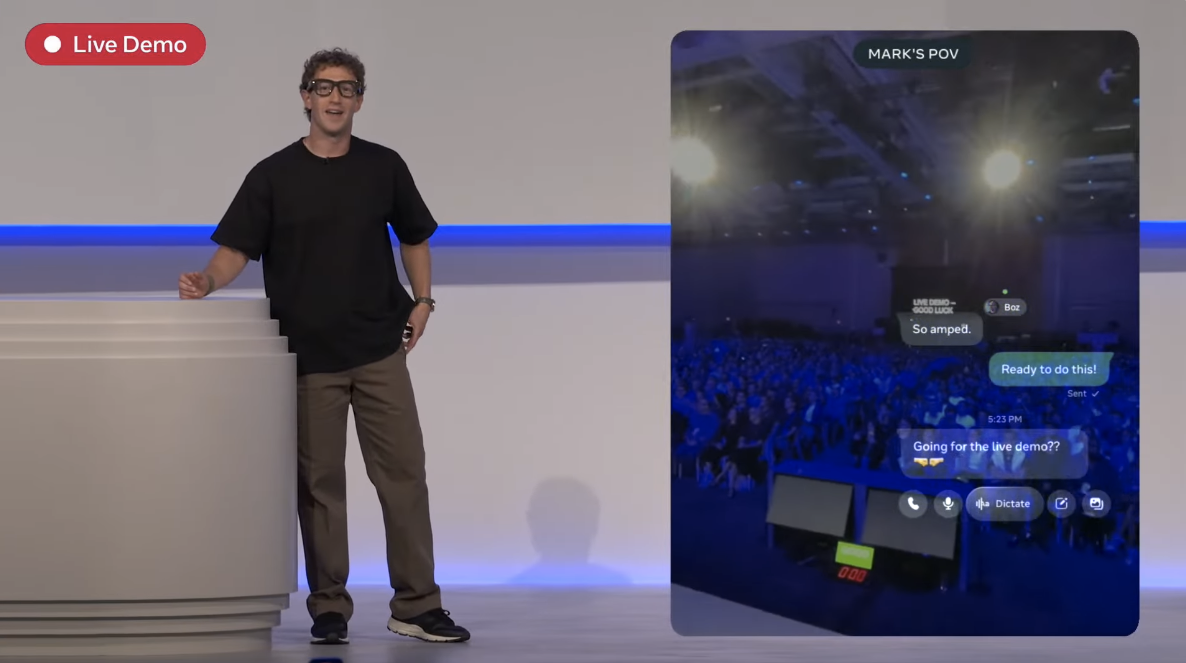 메타, 최신 AI 글라스 출시