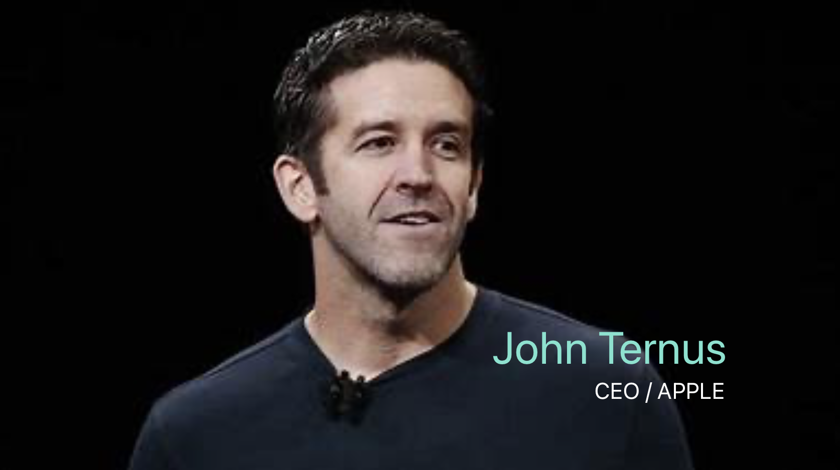 애플, 팀 쿡 후임으로 존 터너스 신임 CEO 임명