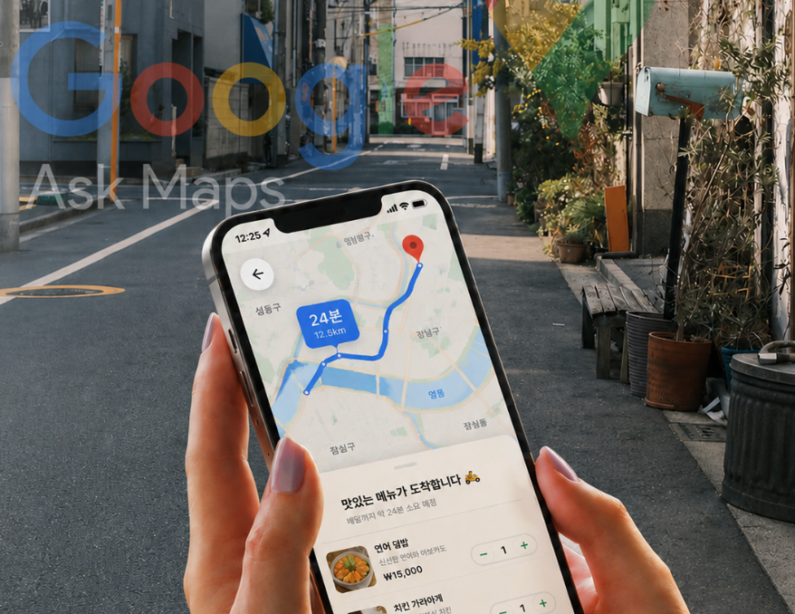 구글, ‘Ask Maps’에 AI기반 음식 주문·호텔 예약 기능 추가