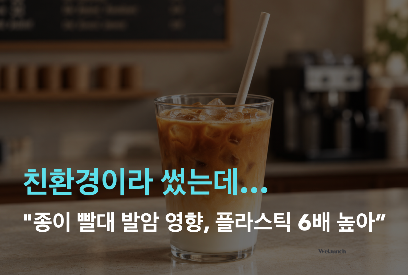 친환경이라 썼는데…