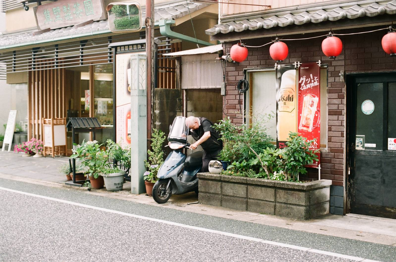 다케오 시외버스 정류장으로 향하던 길