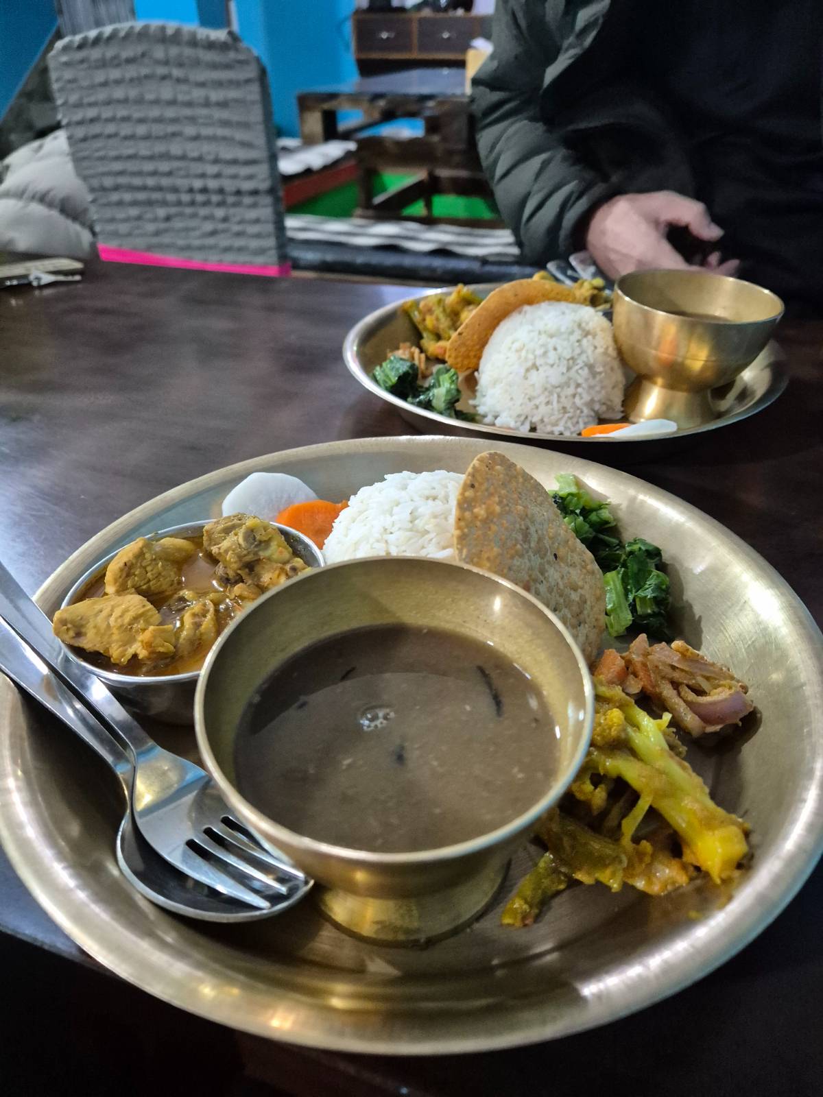 네팔 최고의 밥상 — 딸밧.