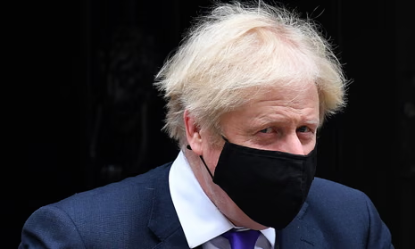 &nbsp;집단 면역의 옹호자였던 당시 영국 총리 보리스 존슨
