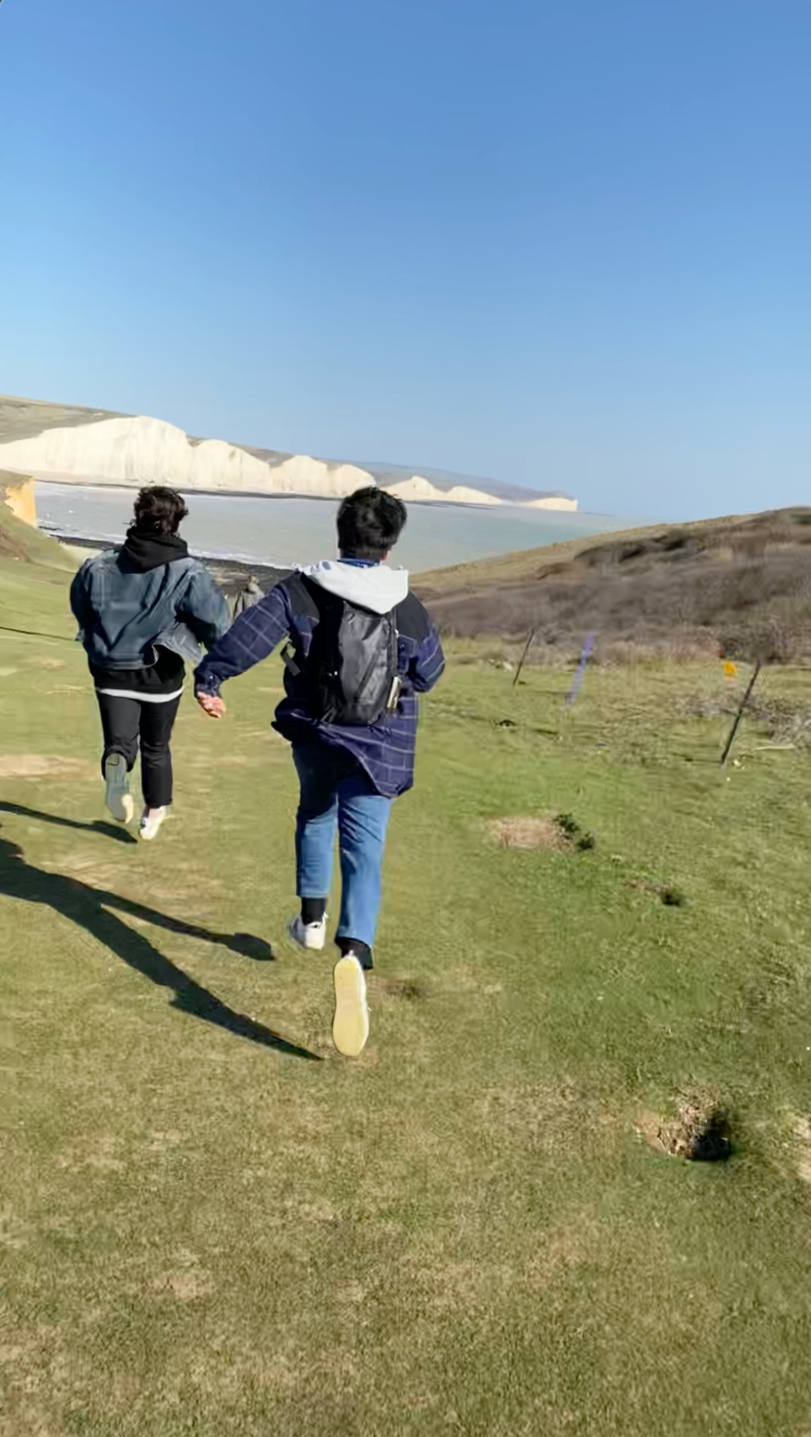 갑자기 시작된 달리기