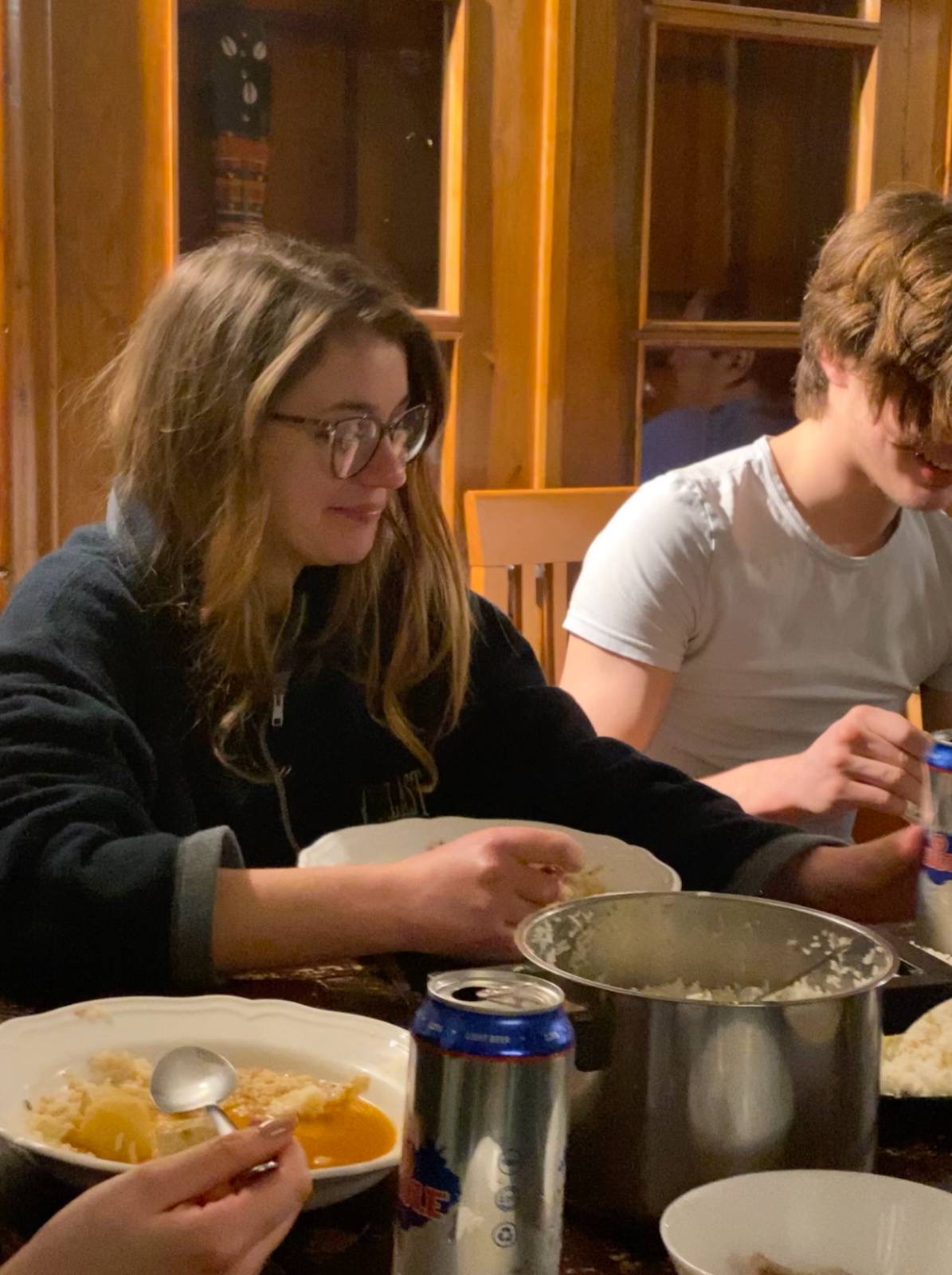 내가 해준 된장찌개를 꽤나 좋아해서 놀랐다.