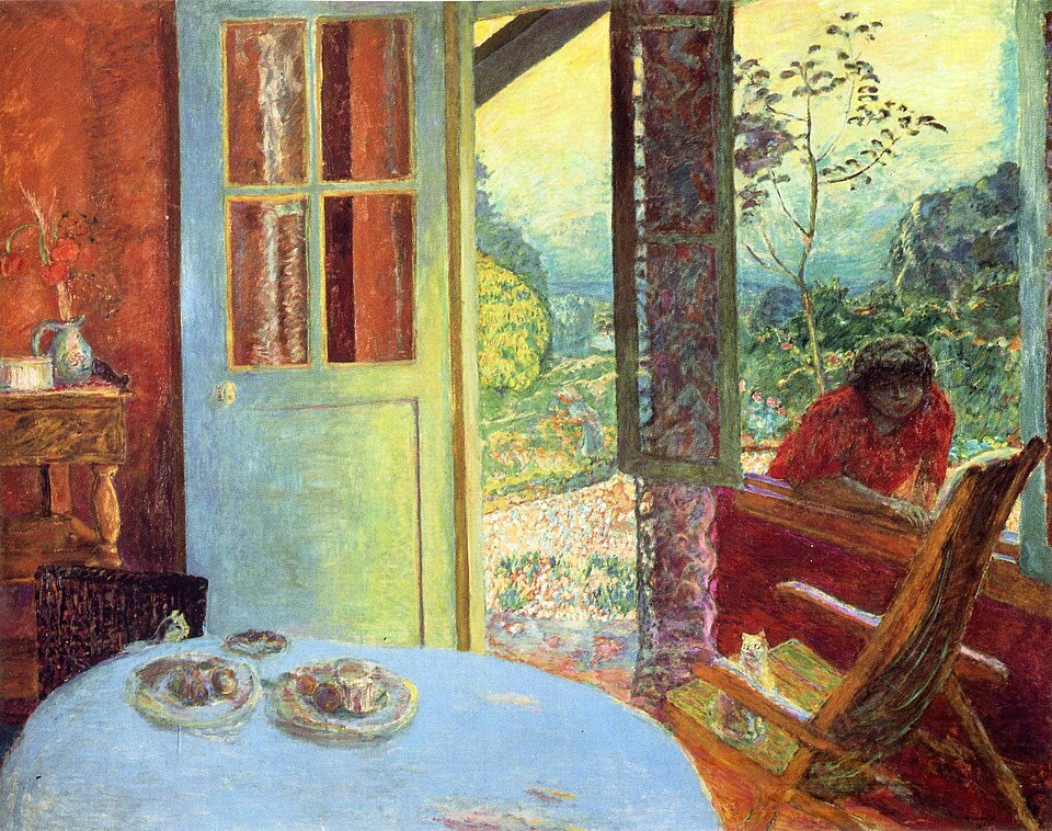 피에르 보나르, 시골 집의 거실(Dining Room in the Country), 1913