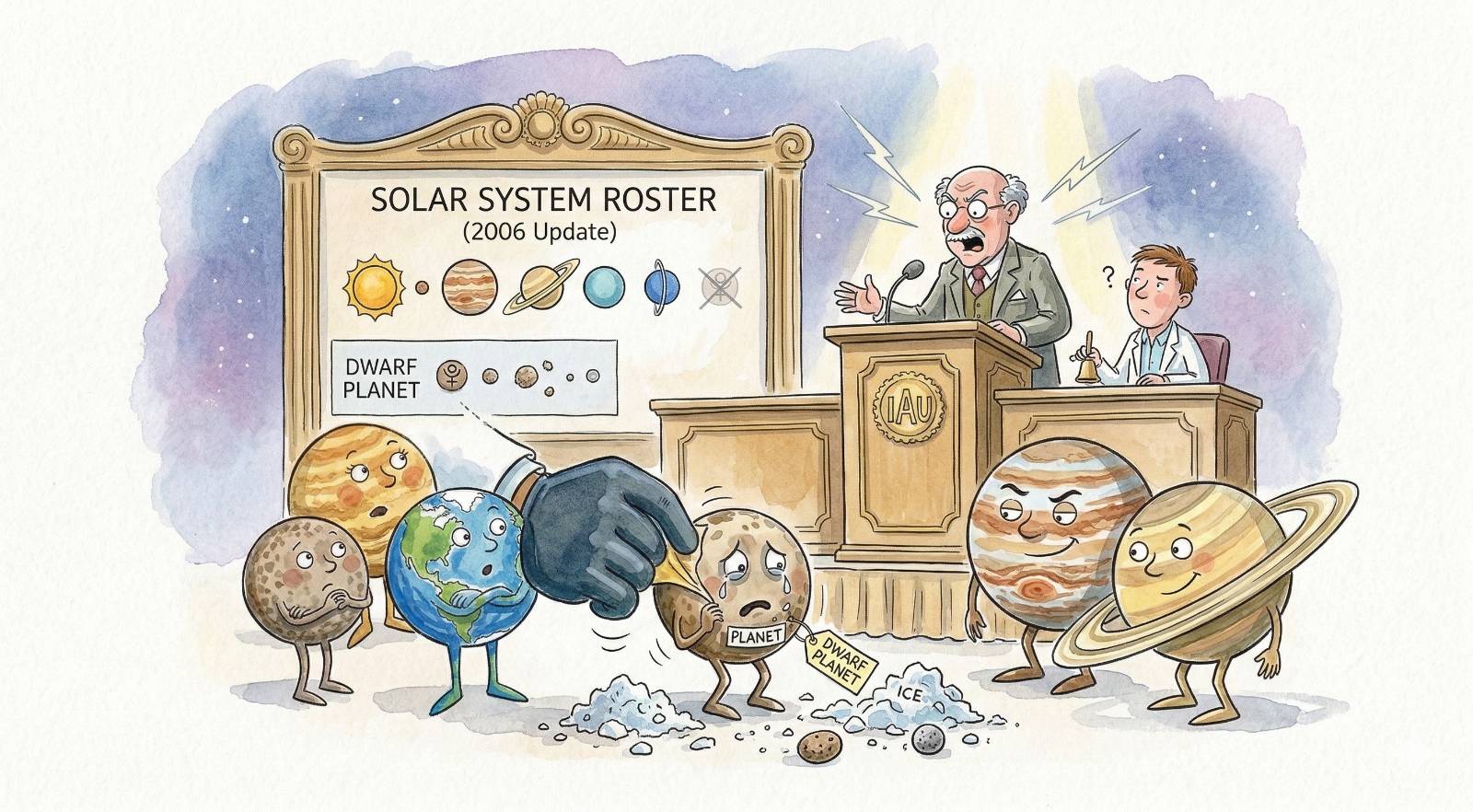 #4  태양계 VIP 클럽에서 쫓겨난 명왕성, 그 충격적인 전말의 썸네일 이미지