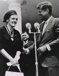Frances Oldham Kelsey and John F. Kennedy (PDM 1.0)