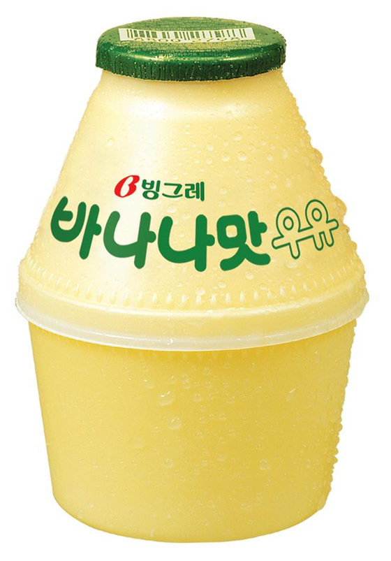 바나나 우유 [출처 : 빙그레]