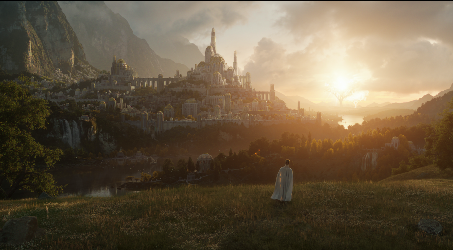 유일하게 공개된 <반지의 제왕> 시리즈 사진