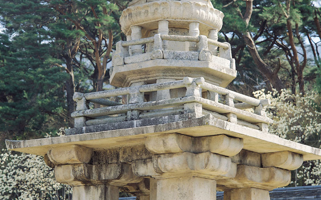 국보 20호, 통일신라 다보탑은 8세기 통일신라 미술의 정수를 보여줍니다 ©문화재청