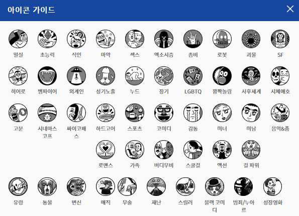 섬세하고 재치있는 부천영화제의 아이콘들!  ⓒ 부천영화제 