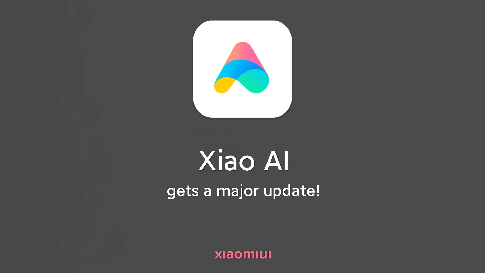 샤오미 휴대폰에 내장된 AI 기능. 출처 : 샤오미