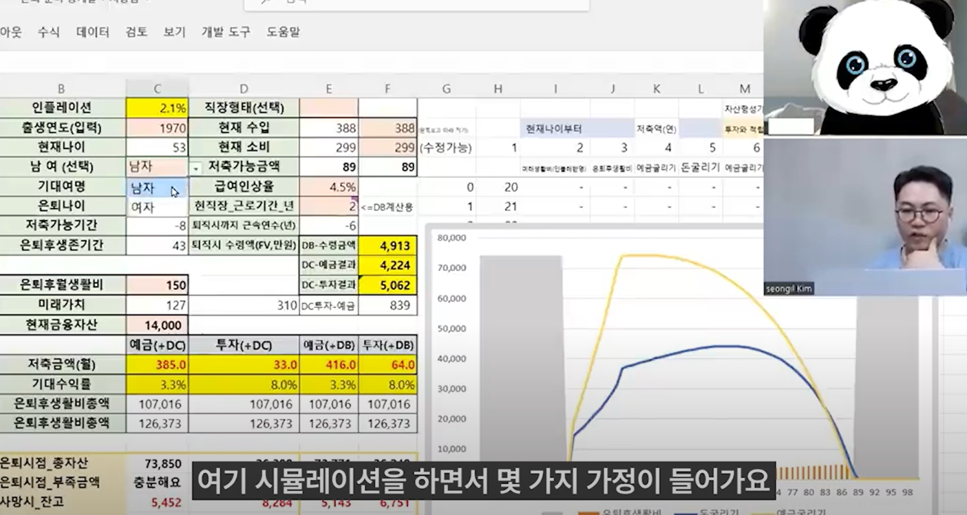 마연굴 은퇴연금계산기