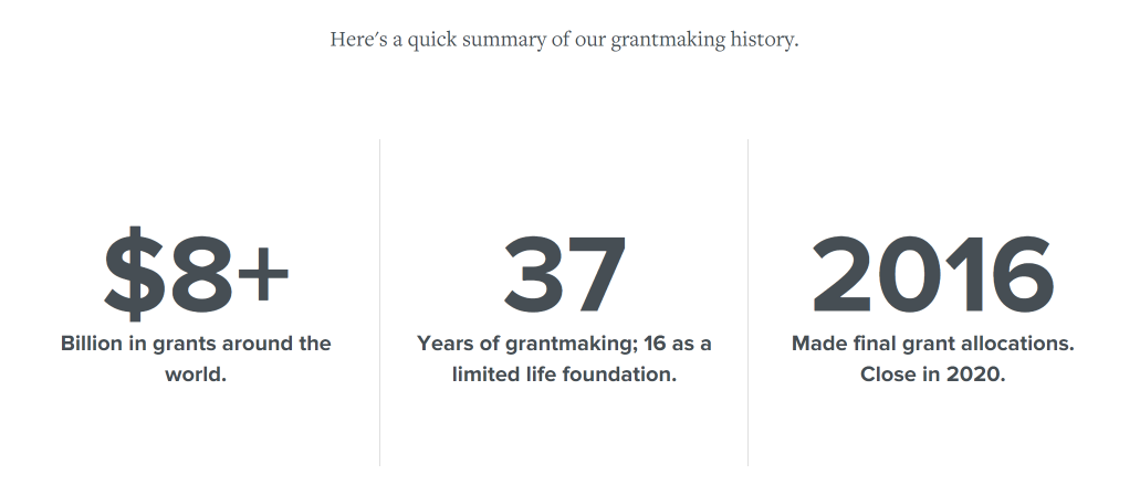 The Atlantic Philanthropies 안내 