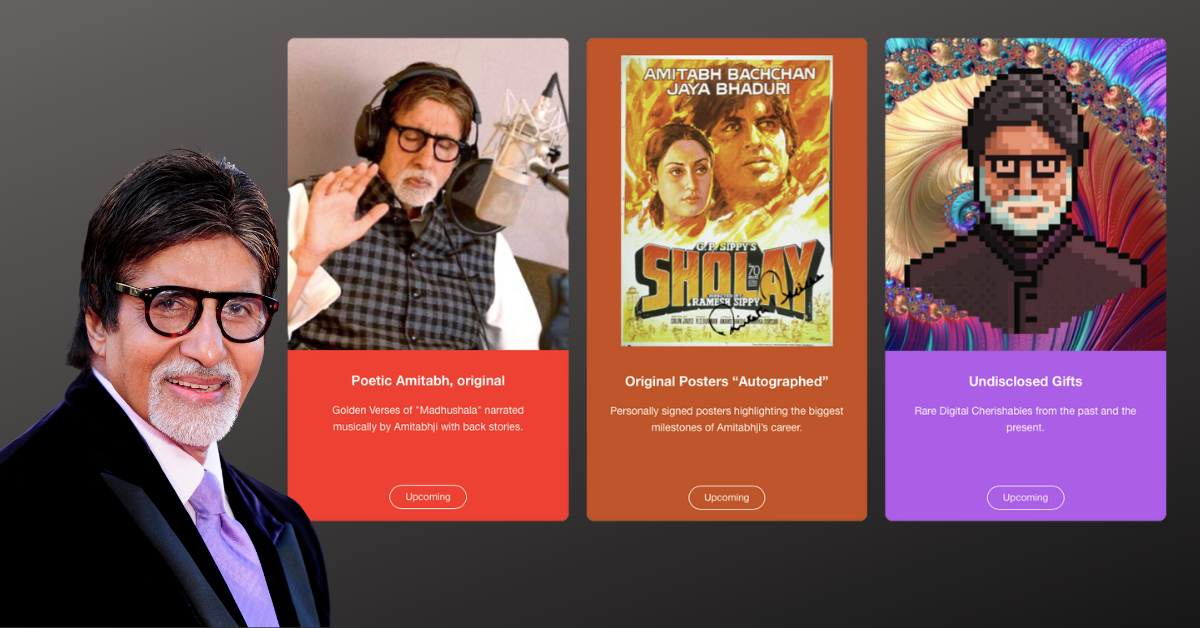 아미타브 바찬과 그가 발행한 NFT들