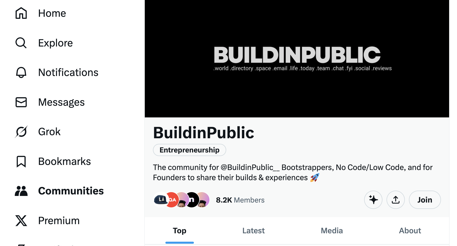 성공적인 아이디어의 원천, 커뮤니티