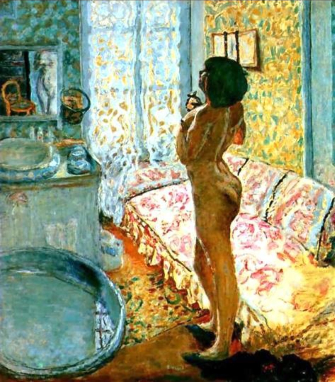 <역광 속의 나부>, 1908년.