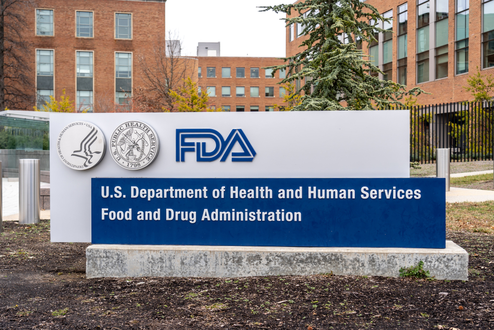 미국 수도 워싱턴DC에 있는 식품의약국(FDA). 셔터스톡