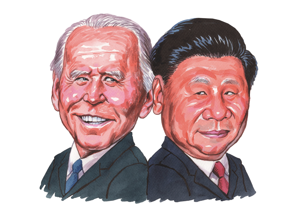 바이든과 시진핑. shutterstock