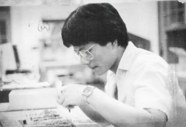초기 엔지니어 시절의 젠슨 황 (출처: Creater EcPeter Yang 블로그)