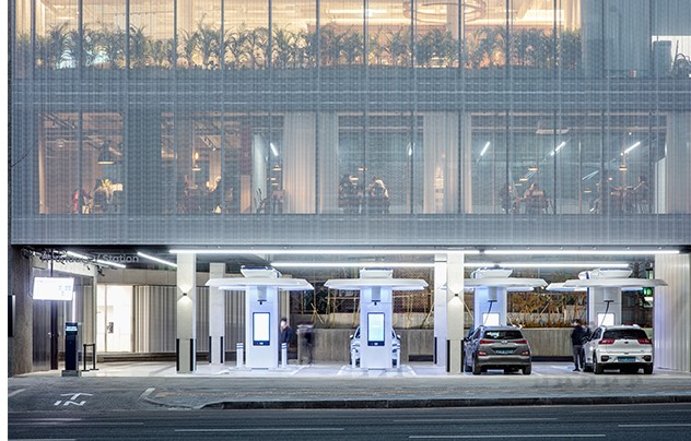 전기차 충전소 현대 EV 스테이션 강동 @건축사사무소MPART 홈페이지