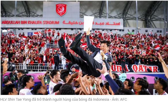 인도네시아 축구 영웅이 된 신태용 감독