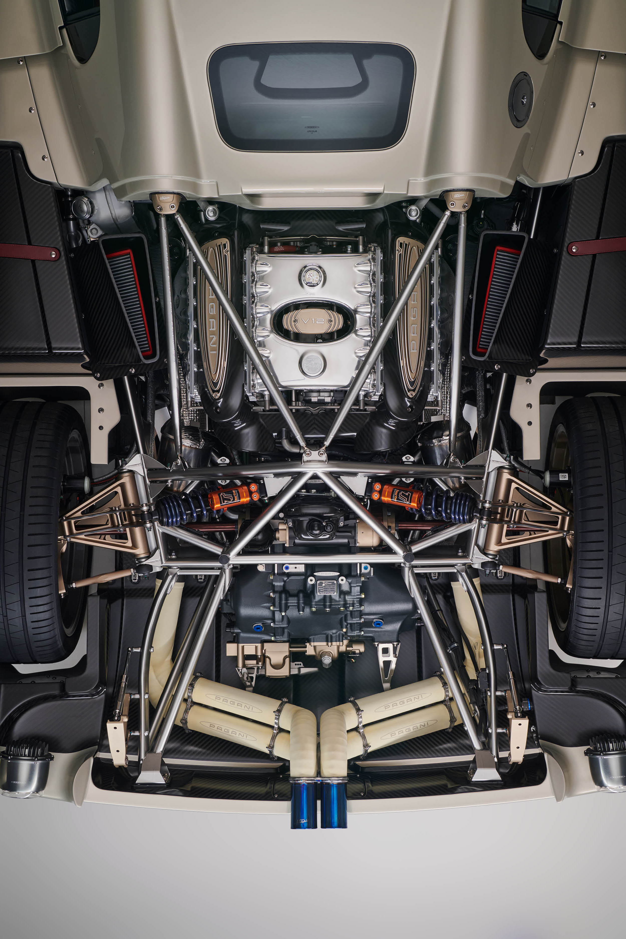 Pagani Utopia V12 engine