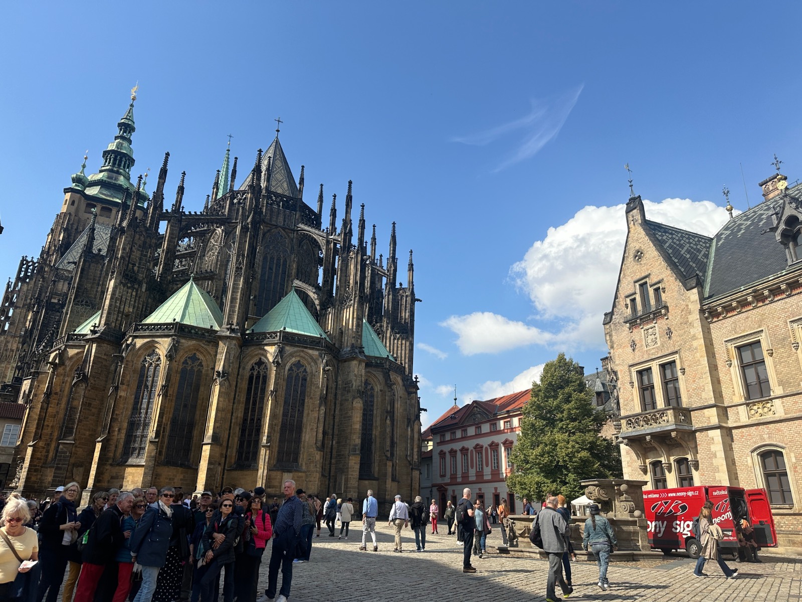 프라하성 내부 성 비투스 대성당 @헤이즈진