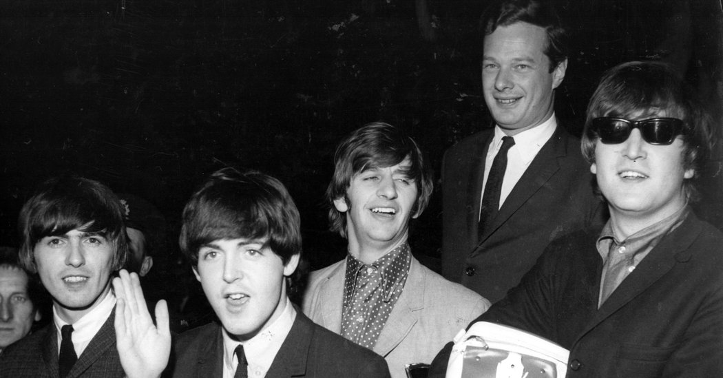 <b>비틀스 멤버들과 브라이언 엡스타인 (1964)</b>