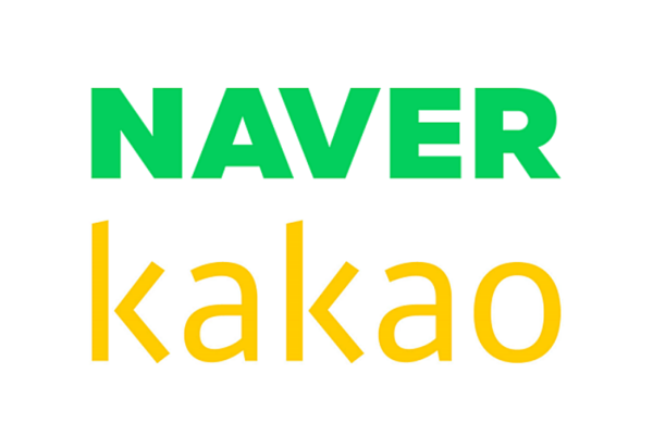 네이버(위)와 카카오 로고 [사진: 각 사]