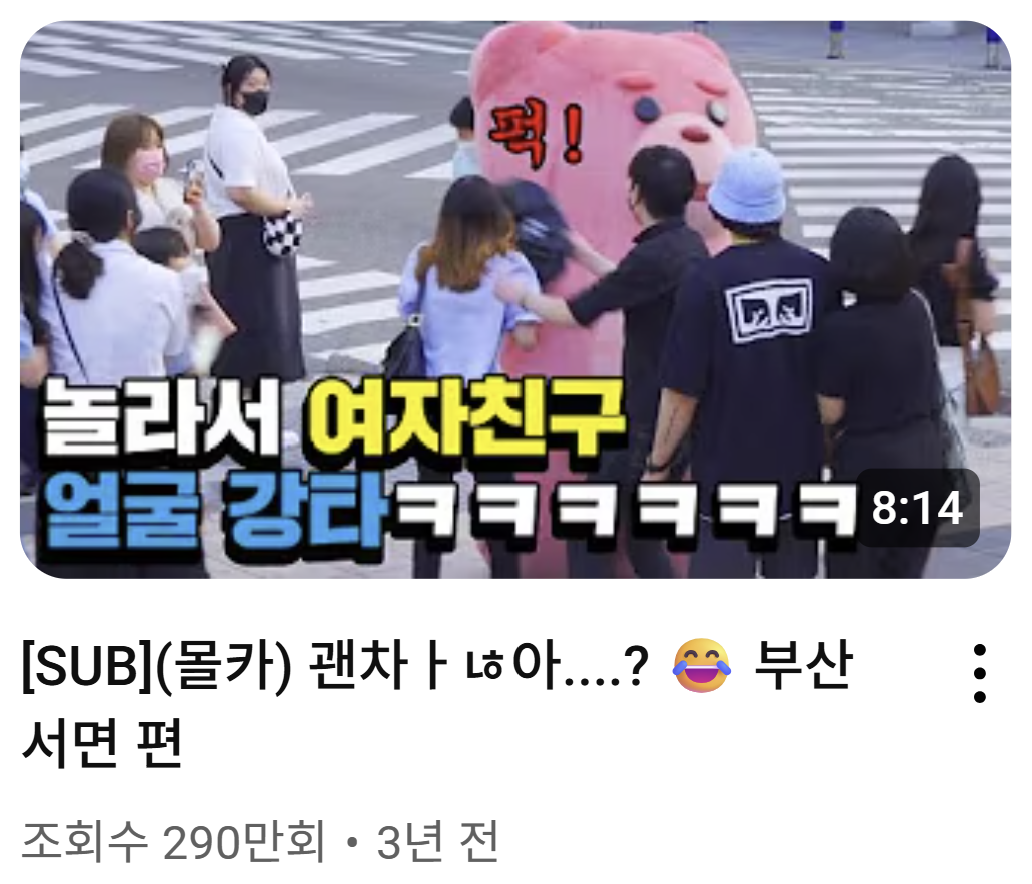 유튜브 '벨리곰'